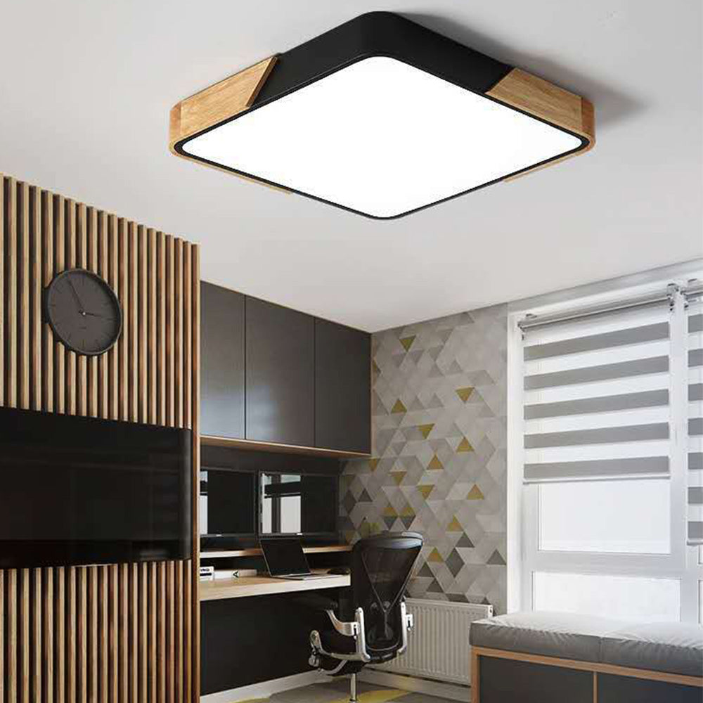 Nordic Acrylic Panel Ceiling Light Fixture | Lumoira