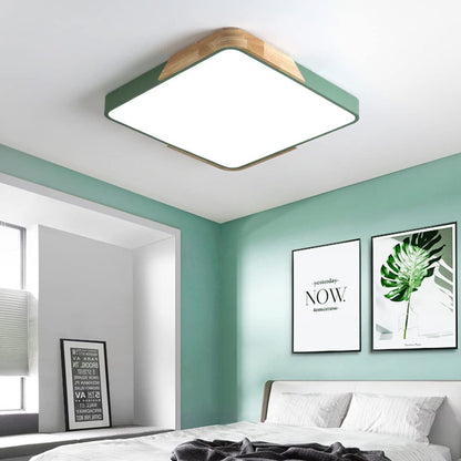 Nordic Acrylic Panel Ceiling Light Fixture | Lumoira