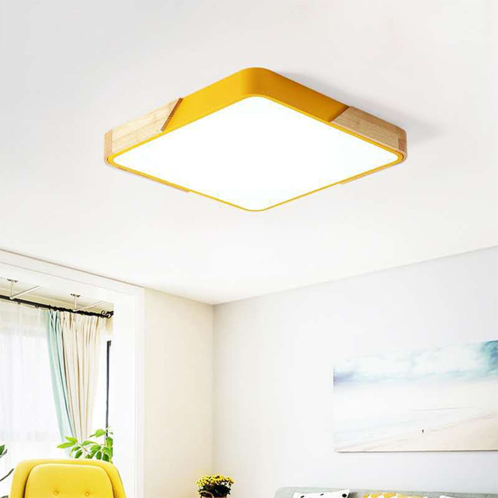 Nordic Acrylic Panel Ceiling Light Fixture | Lumoira