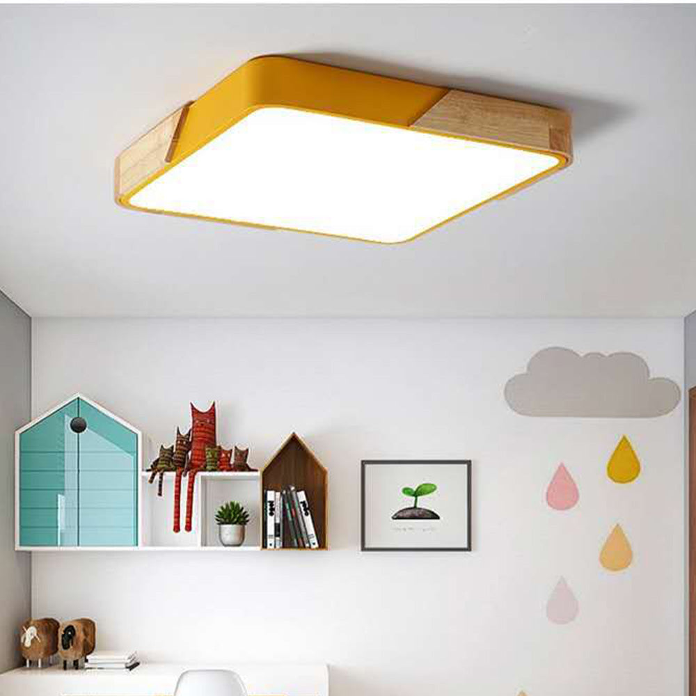 Nordic Acrylic Panel Ceiling Light Fixture | Lumoira