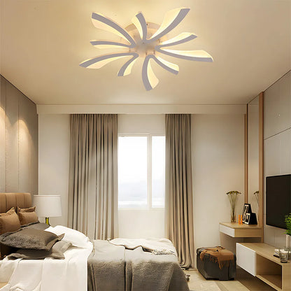 Nordic Acrylic Petal Ceiling Light Fixture | Lunaris
