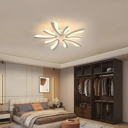 Nordic Acrylic Petal Ceiling Light Fixture | Lunaris