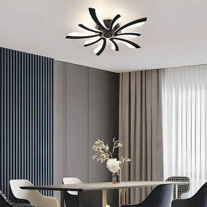 Nordic Acrylic Petal Ceiling Light Fixture | Lunaris