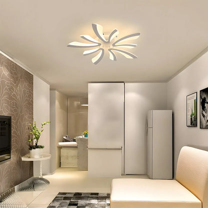 Nordic Acrylic Petal Ceiling Light Fixture | Lunaris