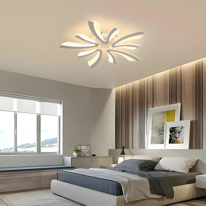 Nordic Acrylic Petal Ceiling Light Fixture | Lunaris