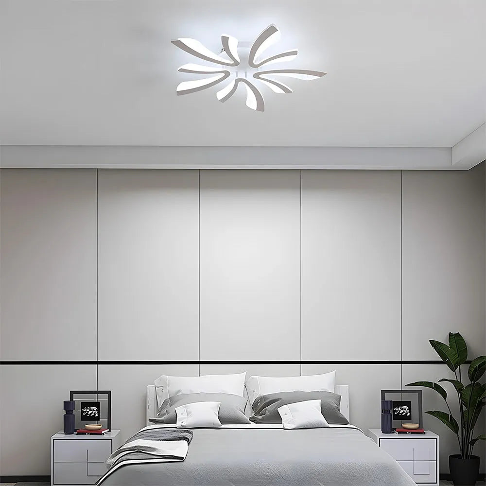 Nordic Acrylic Petal Ceiling Light Fixture | Lunaris