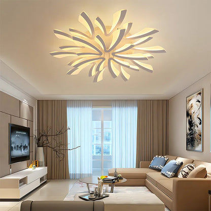 Nordic Acrylic Petal Ceiling Light Fixture | Lunaris