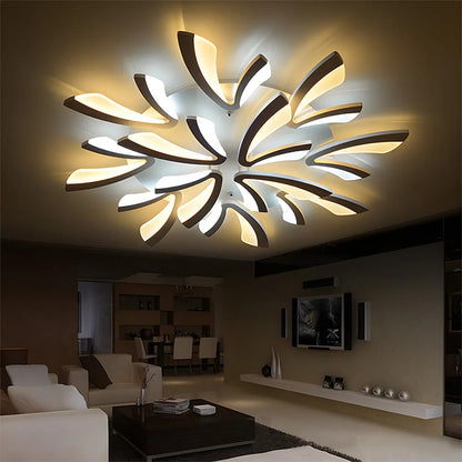 Nordic Acrylic Petal Ceiling Light Fixture | Lunaris