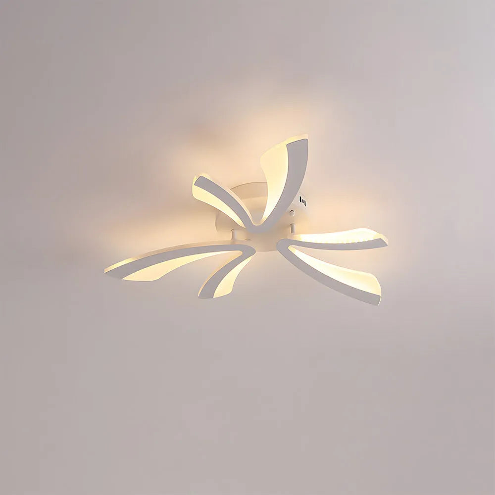 Nordic Acrylic Petal Ceiling Light Fixture | Lunaris