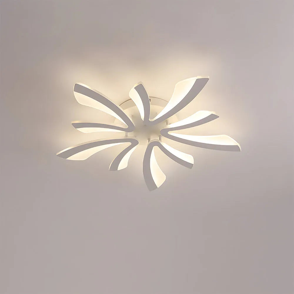 Nordic Acrylic Petal Ceiling Light Fixture | Lunaris