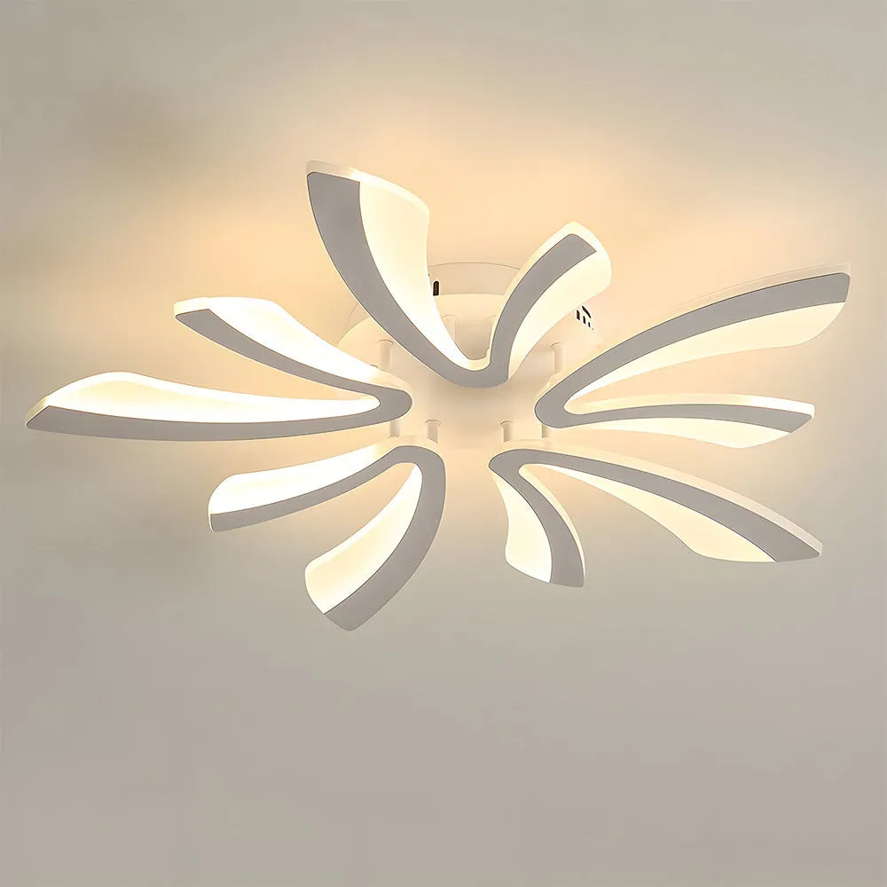Nordic Acrylic Petal Ceiling Light Fixture | Lunaris