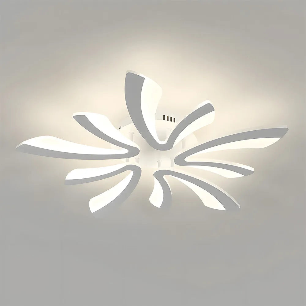 Nordic Acrylic Petal Ceiling Light Fixture | Lunaris
