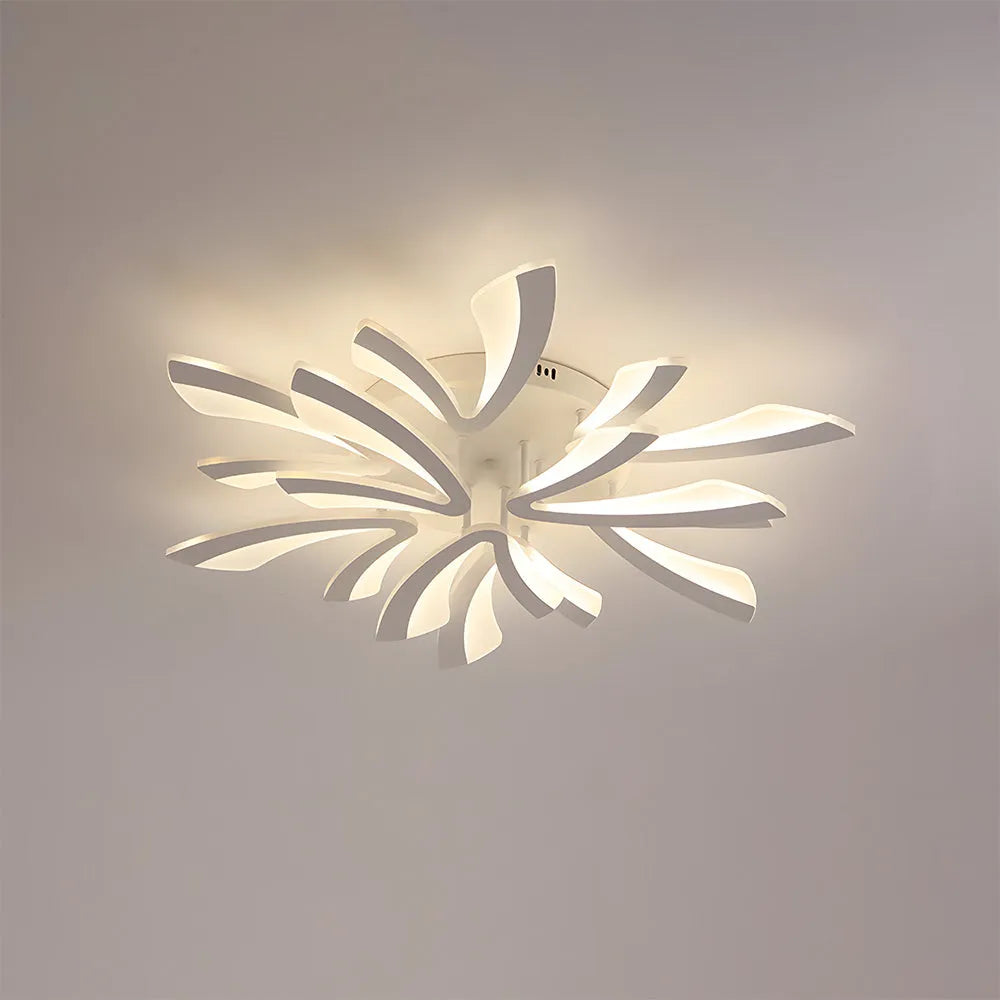 Nordic Acrylic Petal Ceiling Light Fixture | Lunaris