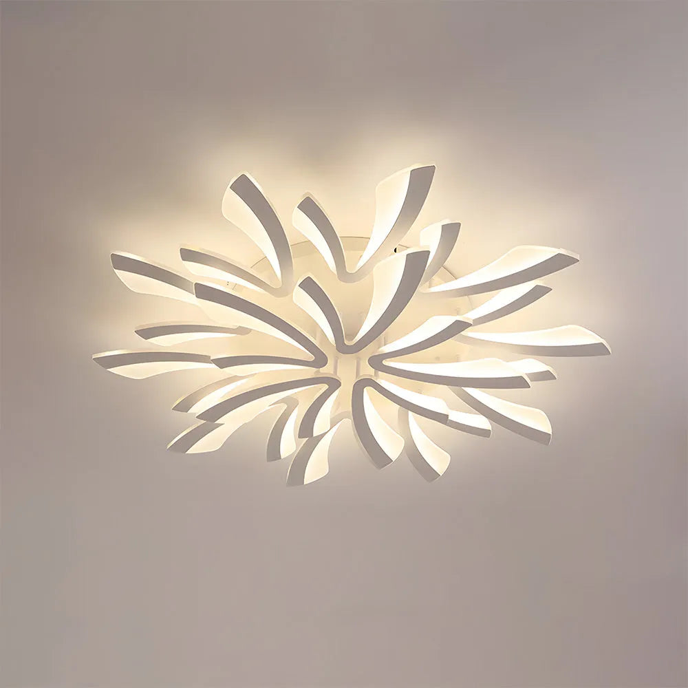 Nordic Acrylic Petal Ceiling Light Fixture | Lunaris
