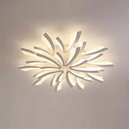 Nordic Acrylic Petal Ceiling Light Fixture | Lunaris