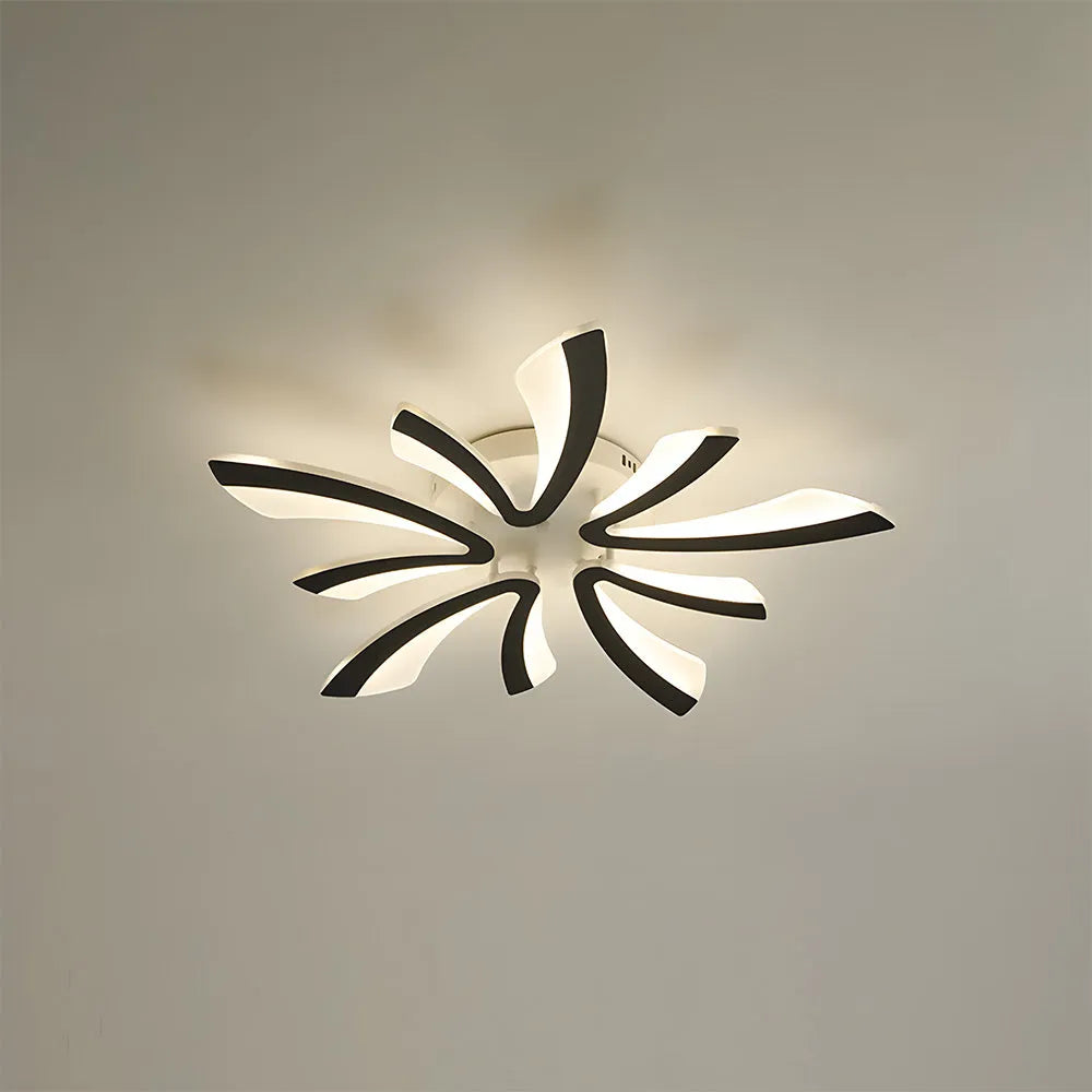 Nordic Acrylic Petal Ceiling Light Fixture | Lunaris