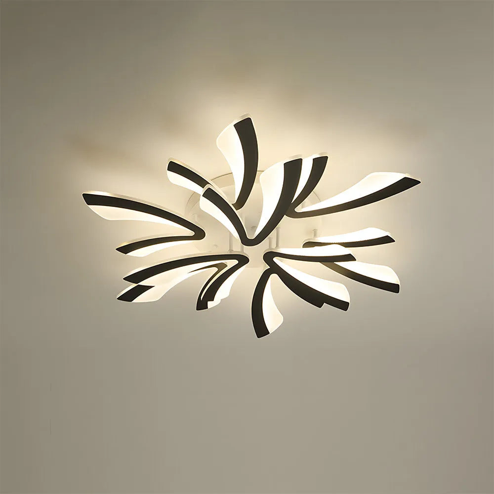 Nordic Acrylic Petal Ceiling Light Fixture | Lunaris
