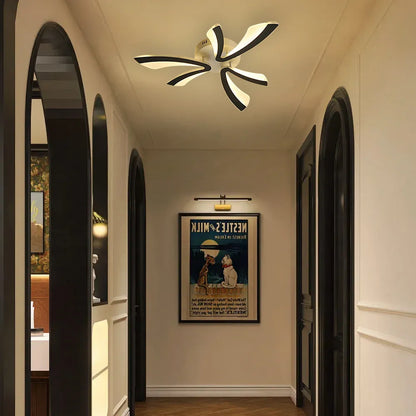 Nordic Acrylic Petal Ceiling Light Fixture | Lunaris