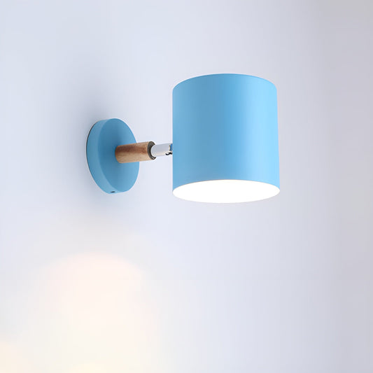Nordic Adjustable Wood Metal Wall Light Fixture | Lumovia