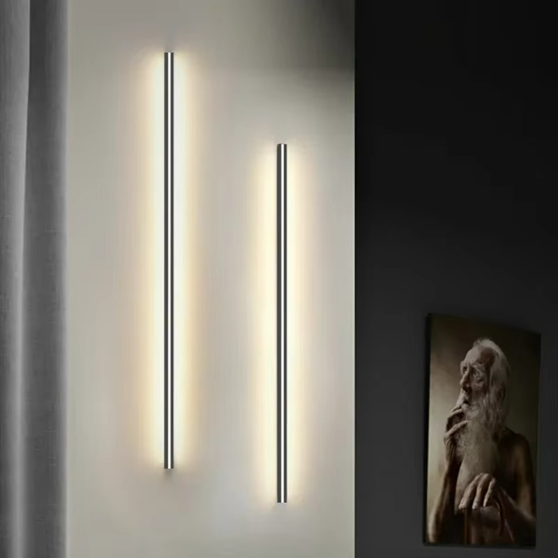 Nordic Aluminium LED Bar Wall Light for Interiors | Lumane