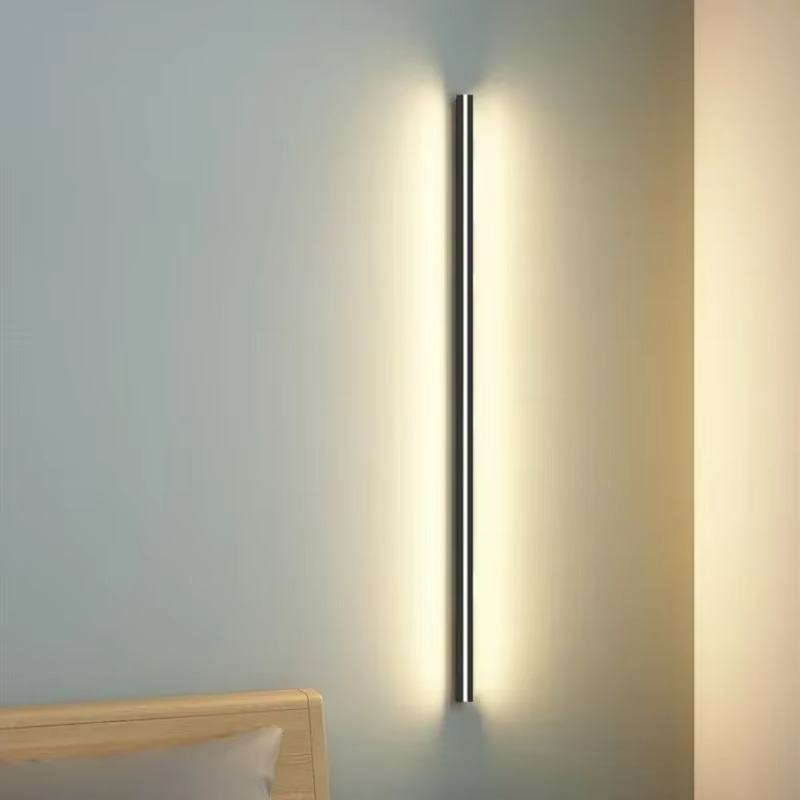 Nordic Aluminium LED Bar Wall Light for Interiors | Lumane