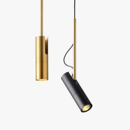 Nordic Aluminium Pendant Light with Adjustable Spotlight | Corveta