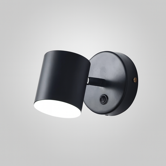 Nordic Black Gold Metal LED Wall Light Fixture | Lumoro