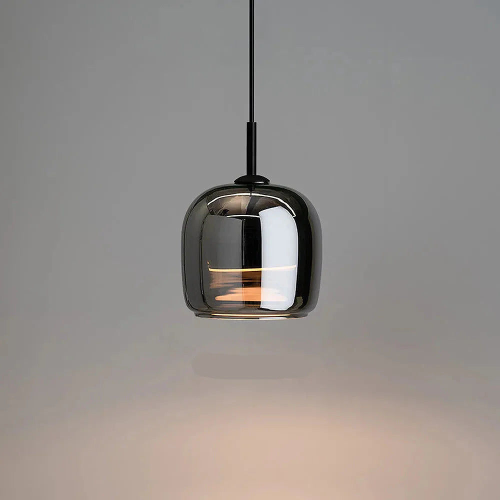 Nordic Glass Bowl Pendant Light for Modern Interiors | Mirvex