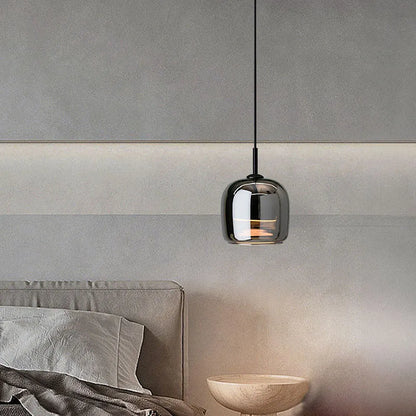 Nordic Glass Bowl Pendant Light for Modern Interiors | Mirvex