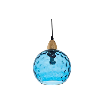 Nordic Glass Globe Pendant Light Fixture | Solvara