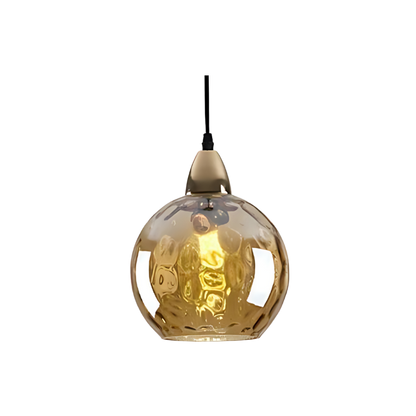 Nordic Glass Globe Pendant Light Fixture | Solvara