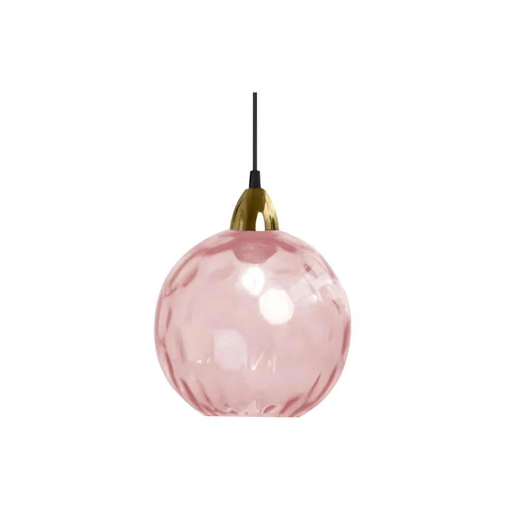 Nordic Glass Globe Pendant Light Fixture | Solvara