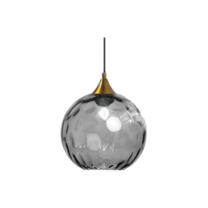 Nordic Glass Globe Pendant Light Fixture | Solvara