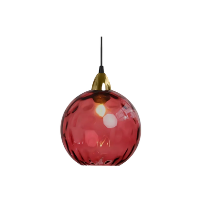 Nordic Glass Globe Pendant Light Fixture | Solvara