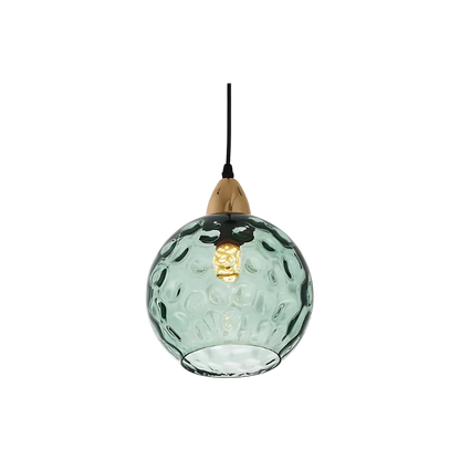 Nordic Glass Globe Pendant Light Fixture | Solvara