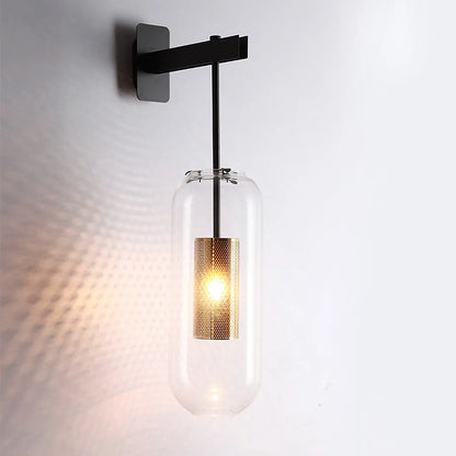 Nordic Glass Wall Sconce for Modern Interiors | Glazora