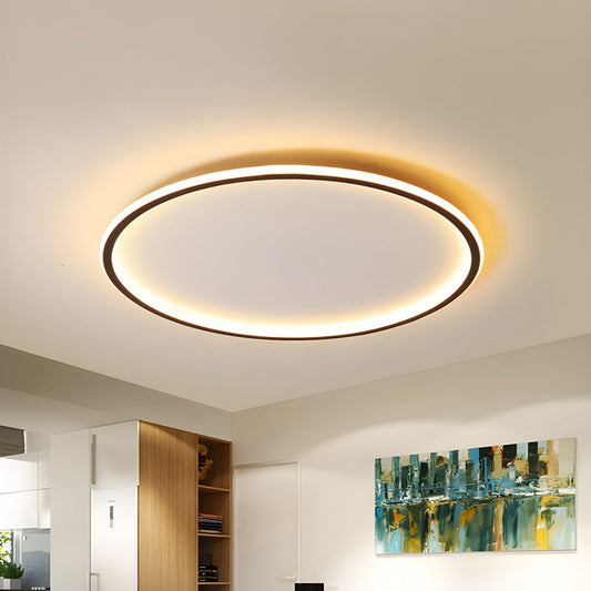 Nordic LED Ceiling Light Dimmable Flush Mount | Velorae