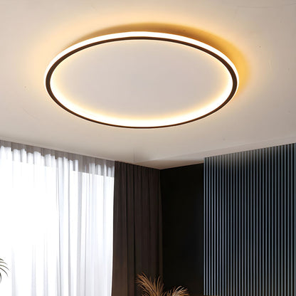 Nordic LED Ceiling Light Dimmable Flush Mount | Velorae
