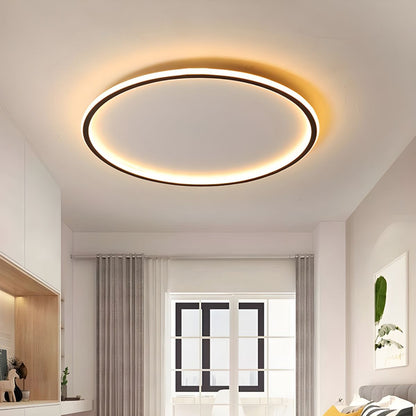 Nordic LED Ceiling Light Dimmable Flush Mount | Velorae