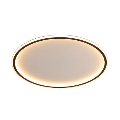 Nordic LED Ceiling Light Dimmable Flush Mount | Velorae
