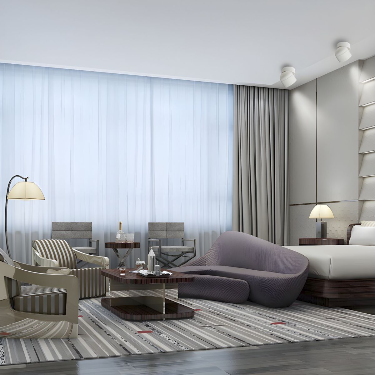 Nordic LED Flush Mount Ceiling Light Cylinder | Lunvexa