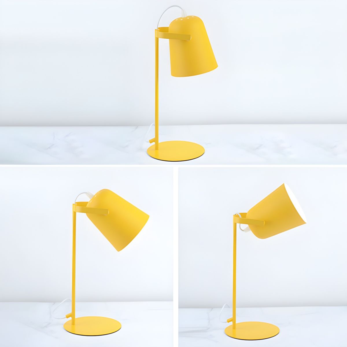 Nordic Metal Bell Shade Table Lamp Modern Style | Lumetix
