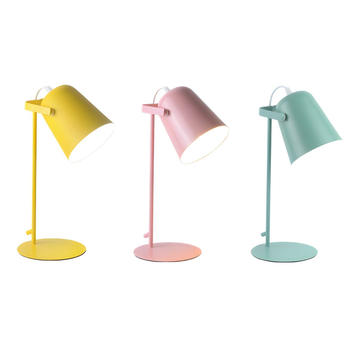 Nordic Metal Bell Shade Table Lamp Modern Style | Lumetix