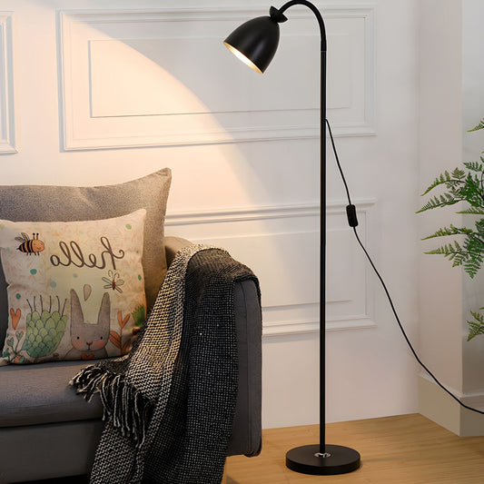 Nordic Metal Floor Lamp with Bell Shade Design | Ilvino