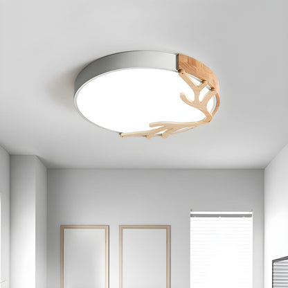 Nordic Metal Flush Mount Ceiling Light for Kids | Calira