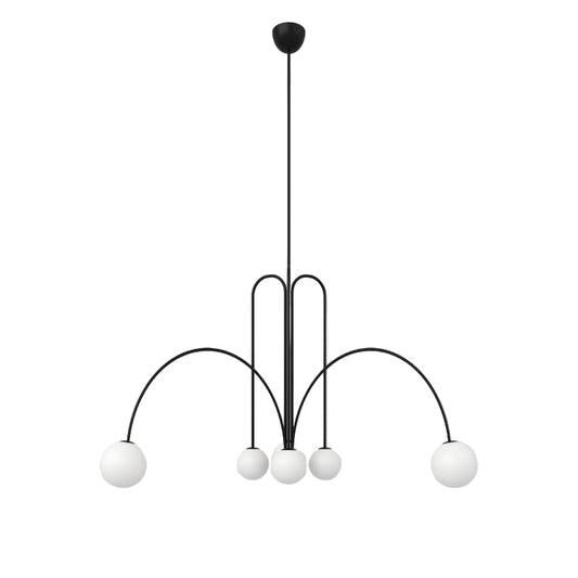 Nordic Metal Glass Pendant Lamp for Modern Spaces | Belrixo