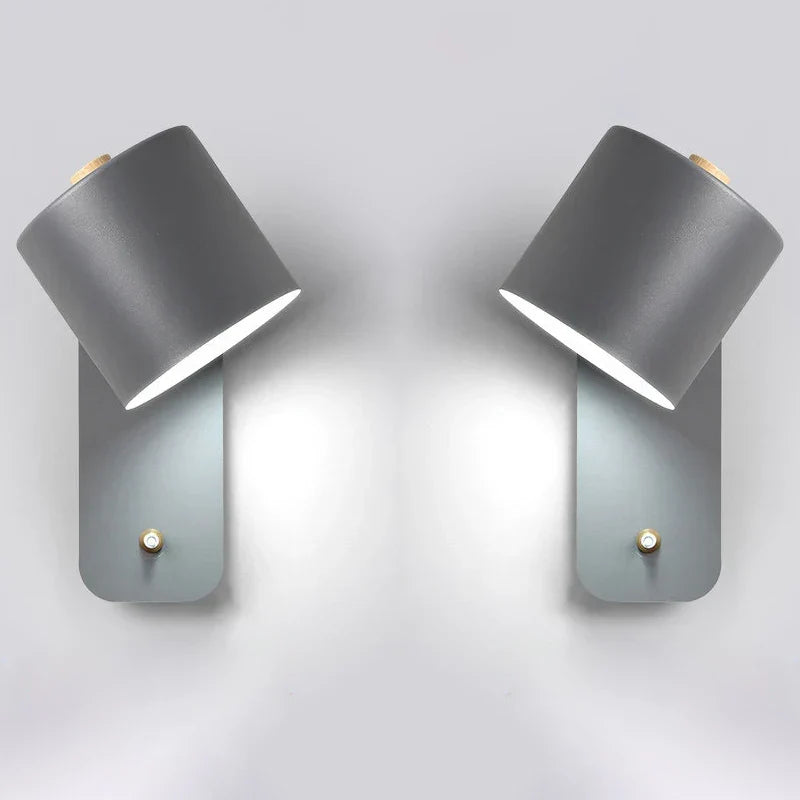 Nordic Metal LED Wall Light for Compact Spaces | Wallux