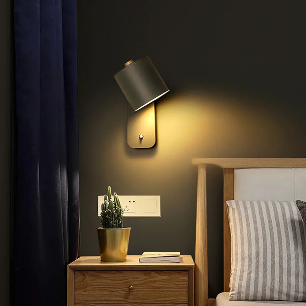 Nordic Metal LED Wall Light for Compact Spaces | Wallux