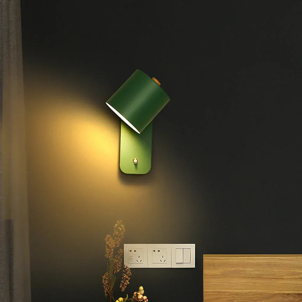 Nordic Metal LED Wall Light for Compact Spaces | Wallux