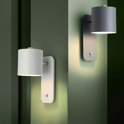 Nordic Metal LED Wall Light for Compact Spaces | Wallux
